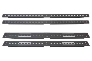 Toyota Tundra Truck Bed Rack - Fishbone Offroad - Half Height Tackle Rack - Black - `05-`22